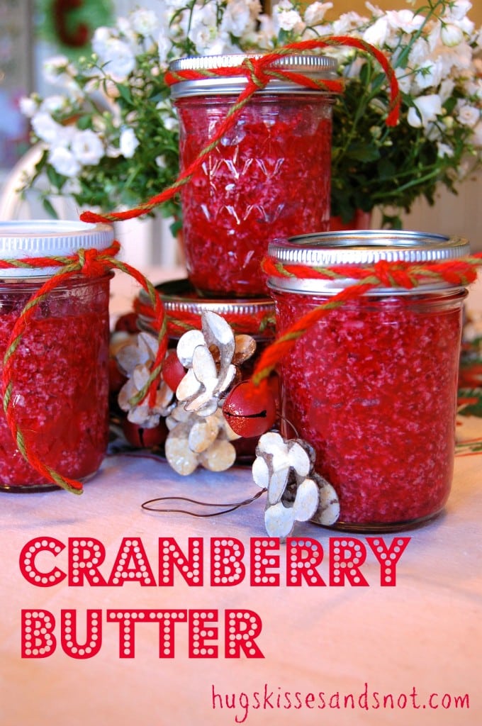 cranberry butter