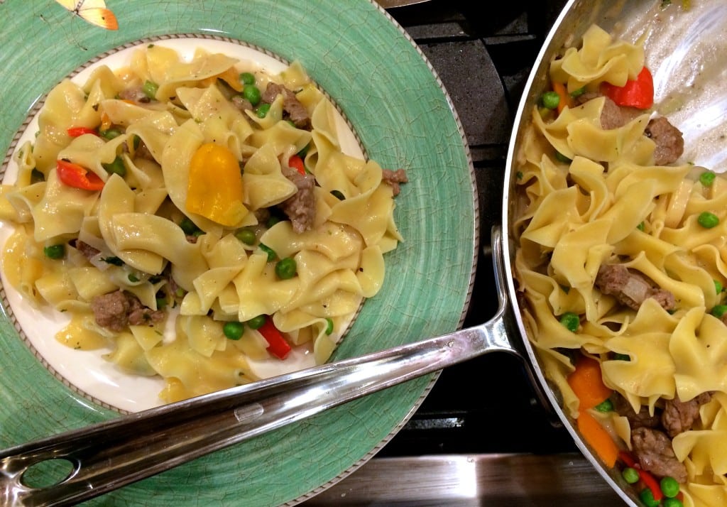 easy beef stroganoff