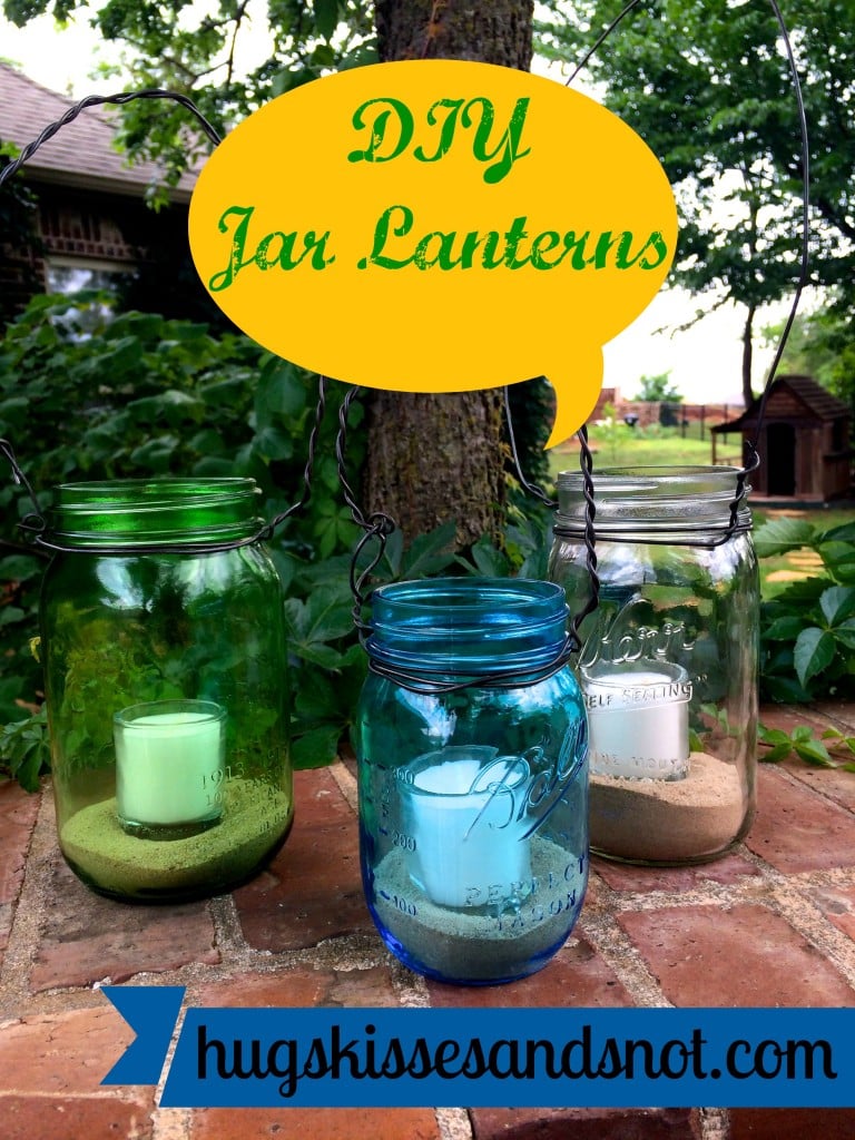 DIY Jar Lanterns