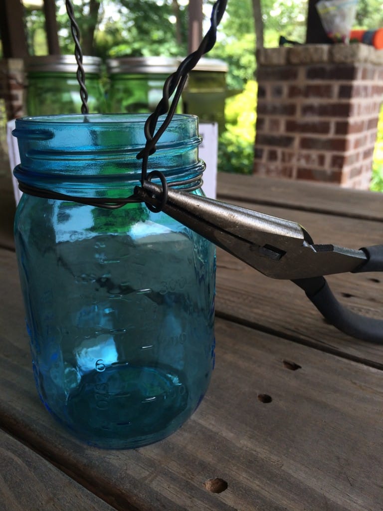 DIY Jar lanterns