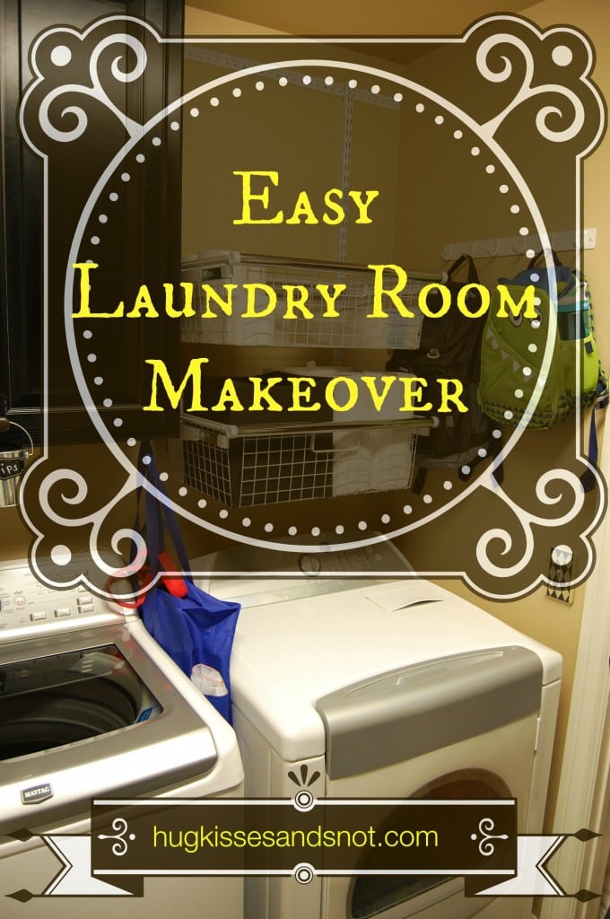 easy laundry room makeover