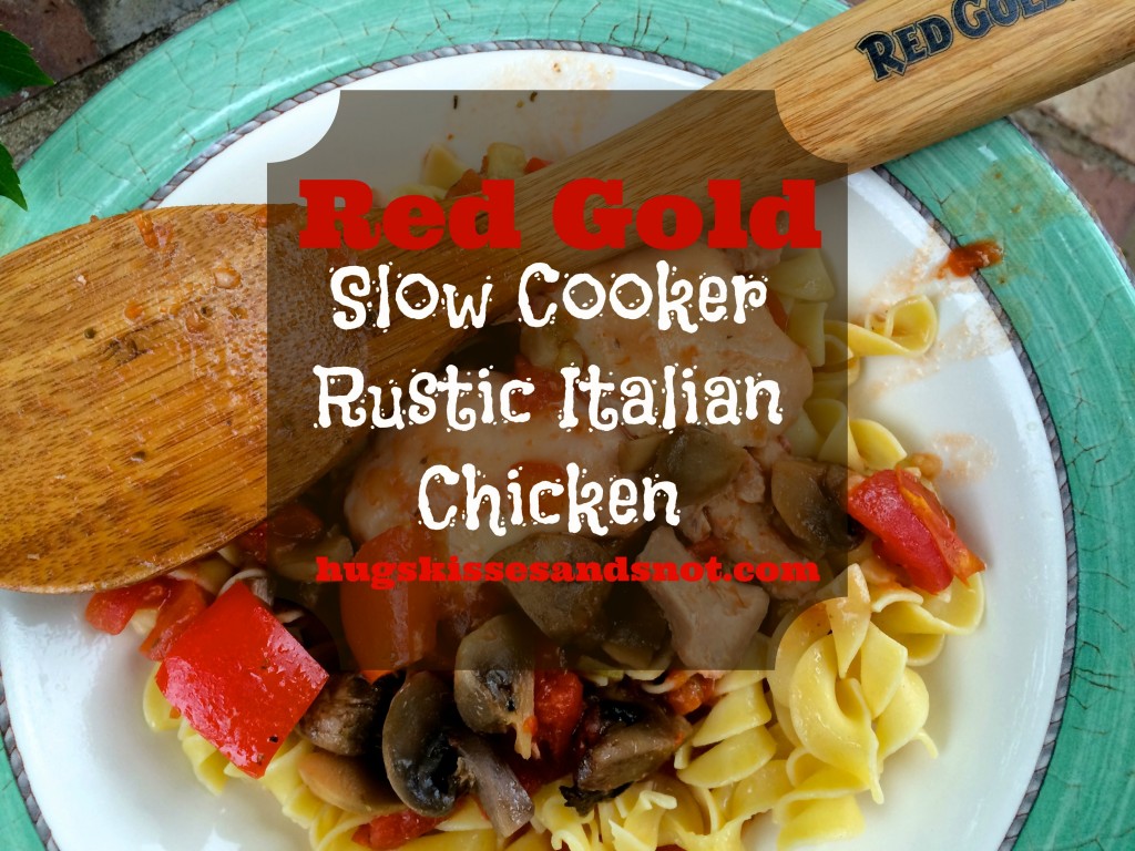 slow cooker rustic italian chicken