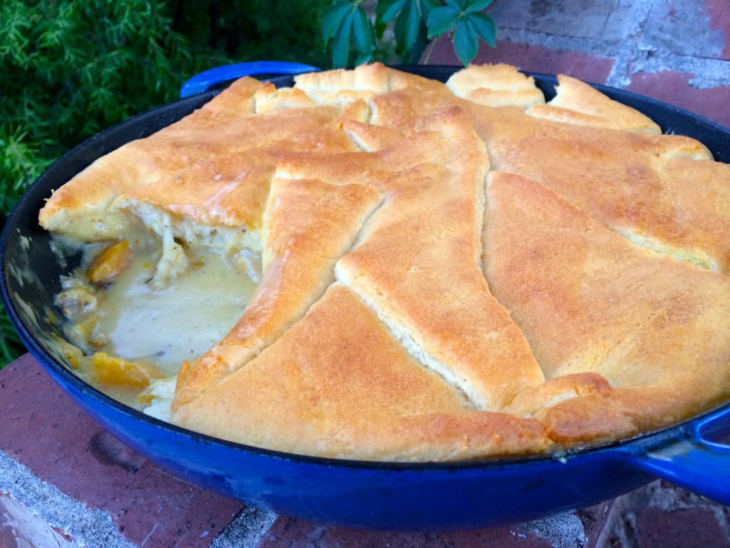 Crescent Roll Chicken Pot Pie recipe