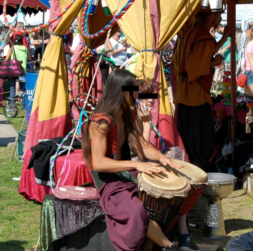 Medieval Fair 2015 drummer