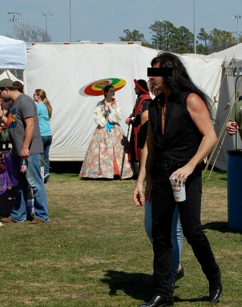 Medieval Fair hair band guy