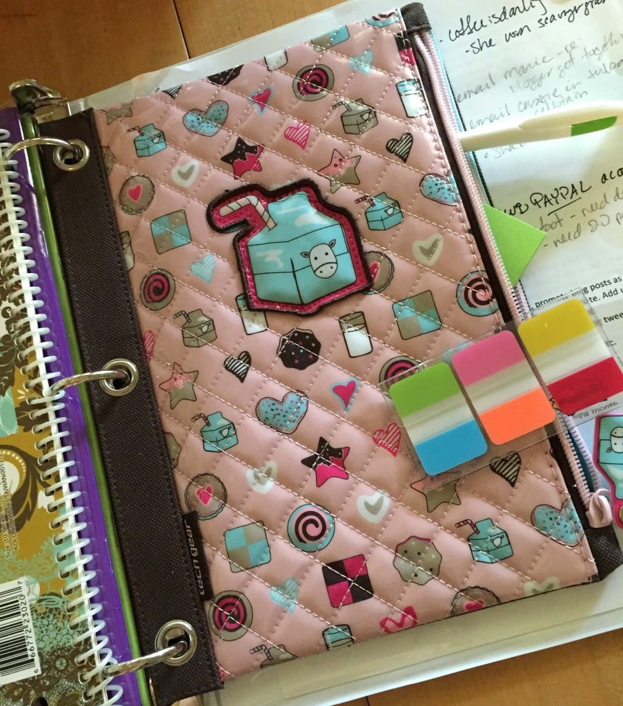 homemade planner