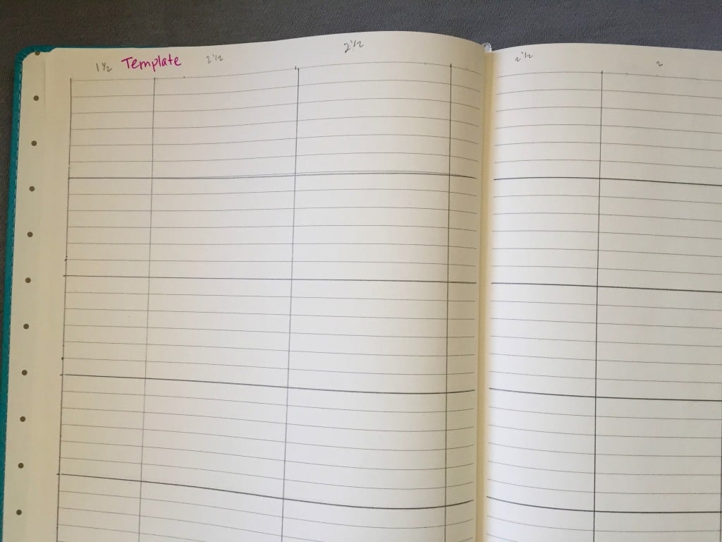 homemade planner