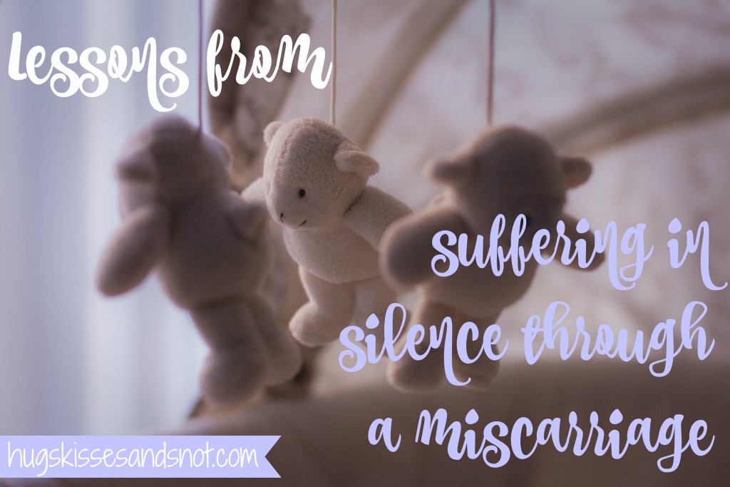 suffering in silence through a miscarriage