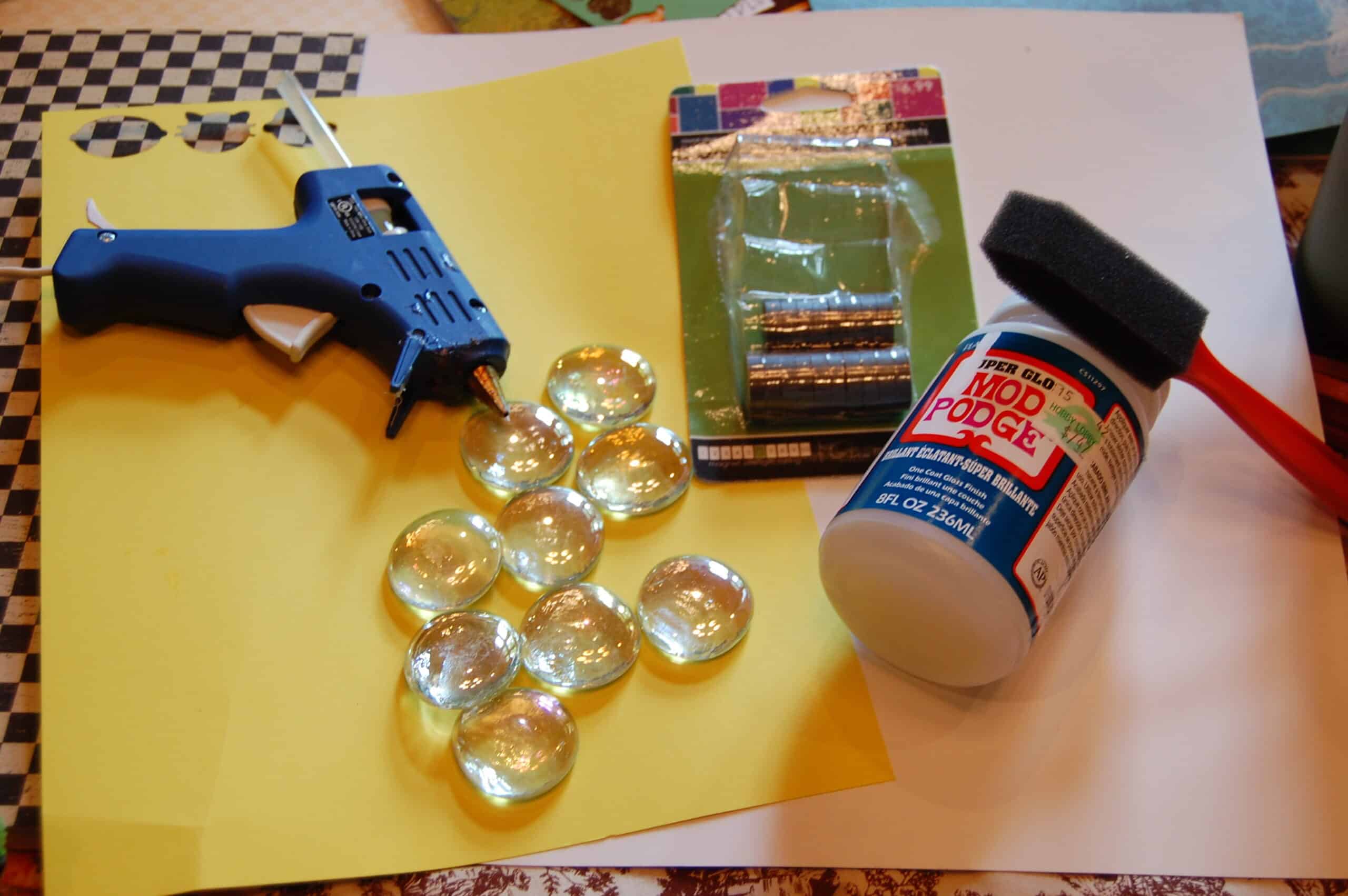 DIY Glass Hugs, Kisses and Snot