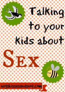 talking to your kids about sex