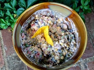 black bean and corn relish