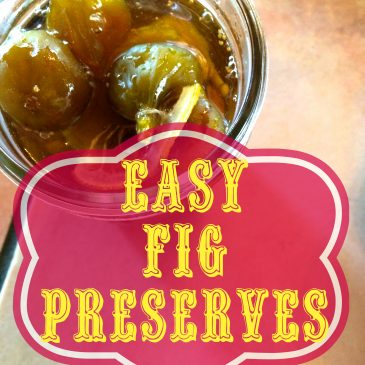 Easy Fig Preserves