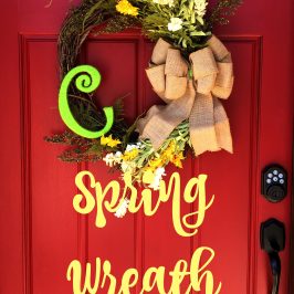 spring wreath