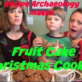 Fruit Cake Christmas Cookies from Recipe Archaeology