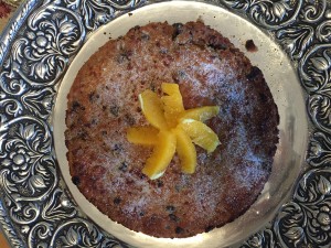 spiced skillet bread pudding