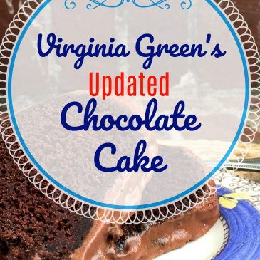 Updated Virginia Green Chocolate Cake