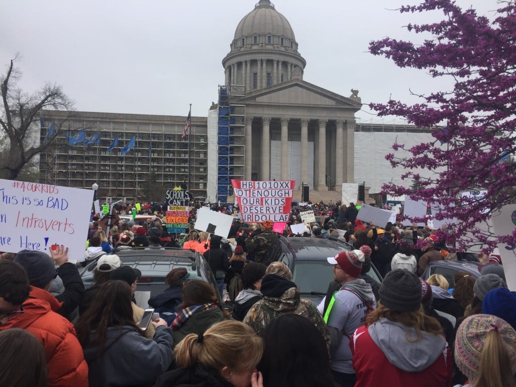 oklahoma teacher walk out