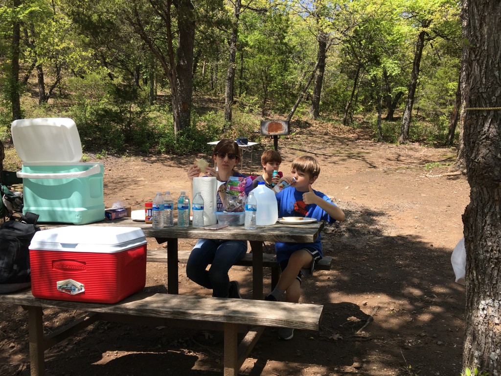 camping turner falls