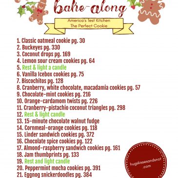 Advent Cookie Baking and Printable